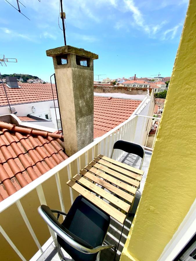 20-2 Lisbon Castle View Apartment With French Terrace Luaran gambar